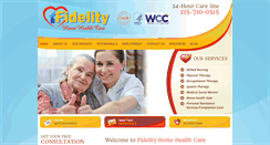 Desktop Screenshot of fidelityhh.com