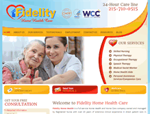 Tablet Screenshot of fidelityhh.com